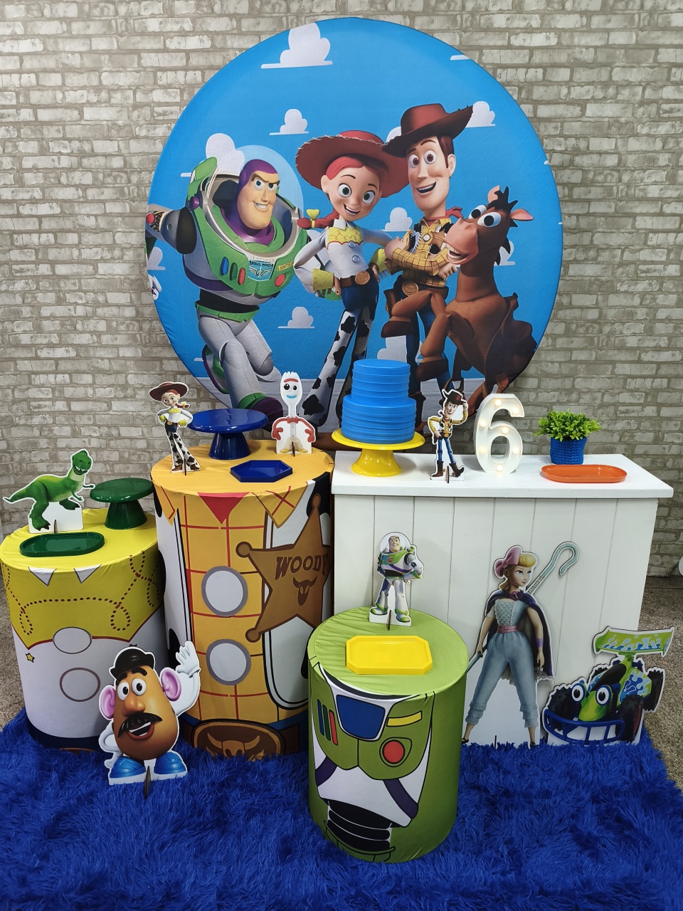 Kit Toy Story - Pegue e Monte Tesouro Encantando