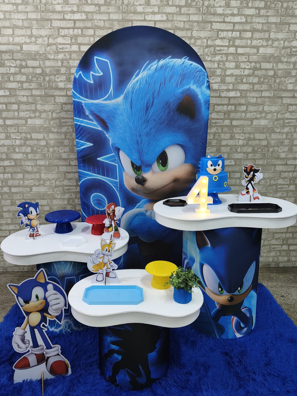 Kit Sonic - Pegue e Monte Tesouro Encantado