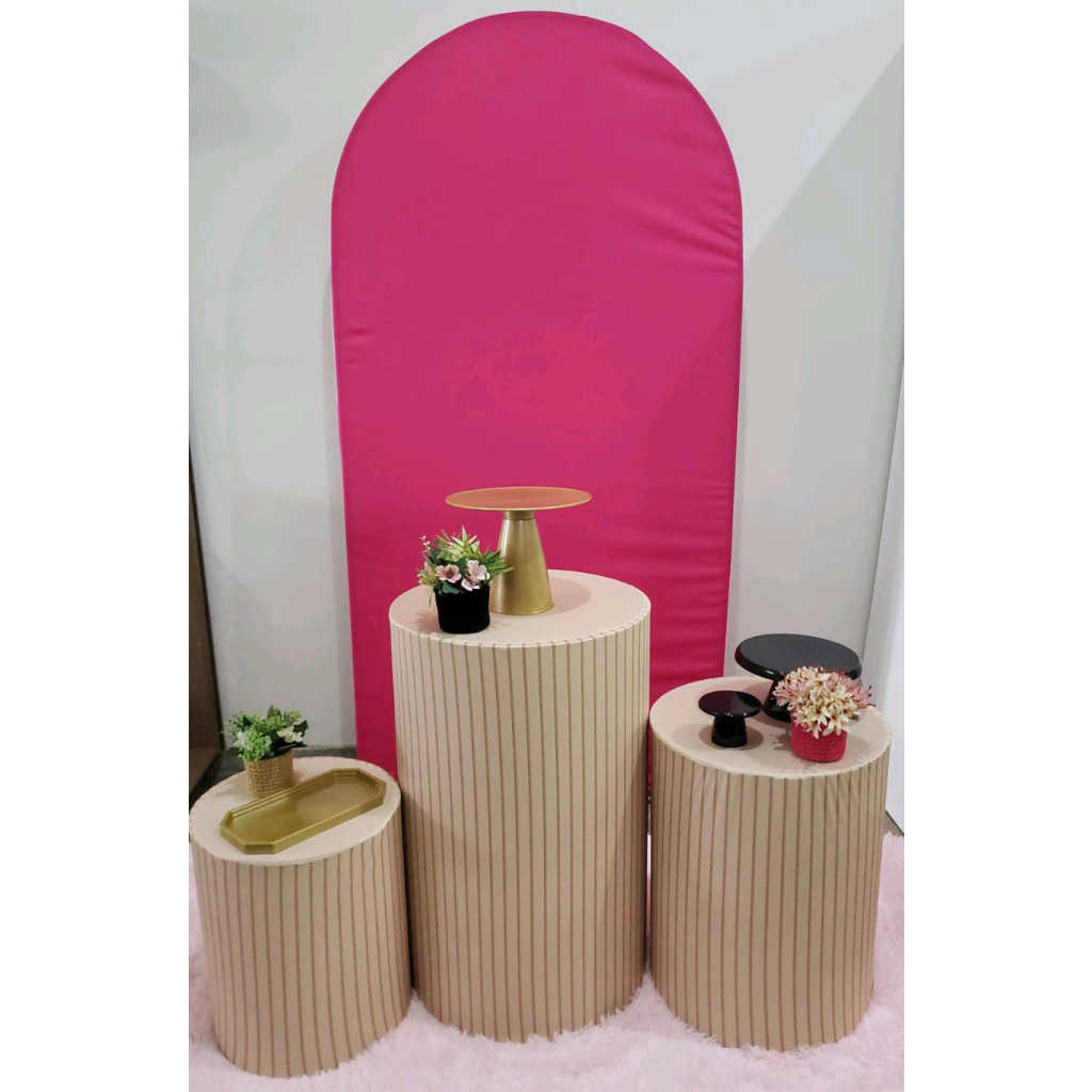 Kit Rosa Com Bege - Pegue e Monte Tesouro Encantando