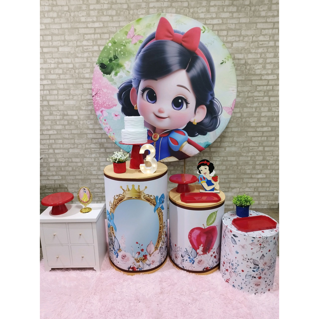 Kit Branca de Neve - Pegue e Monte Tesouro Encantando
