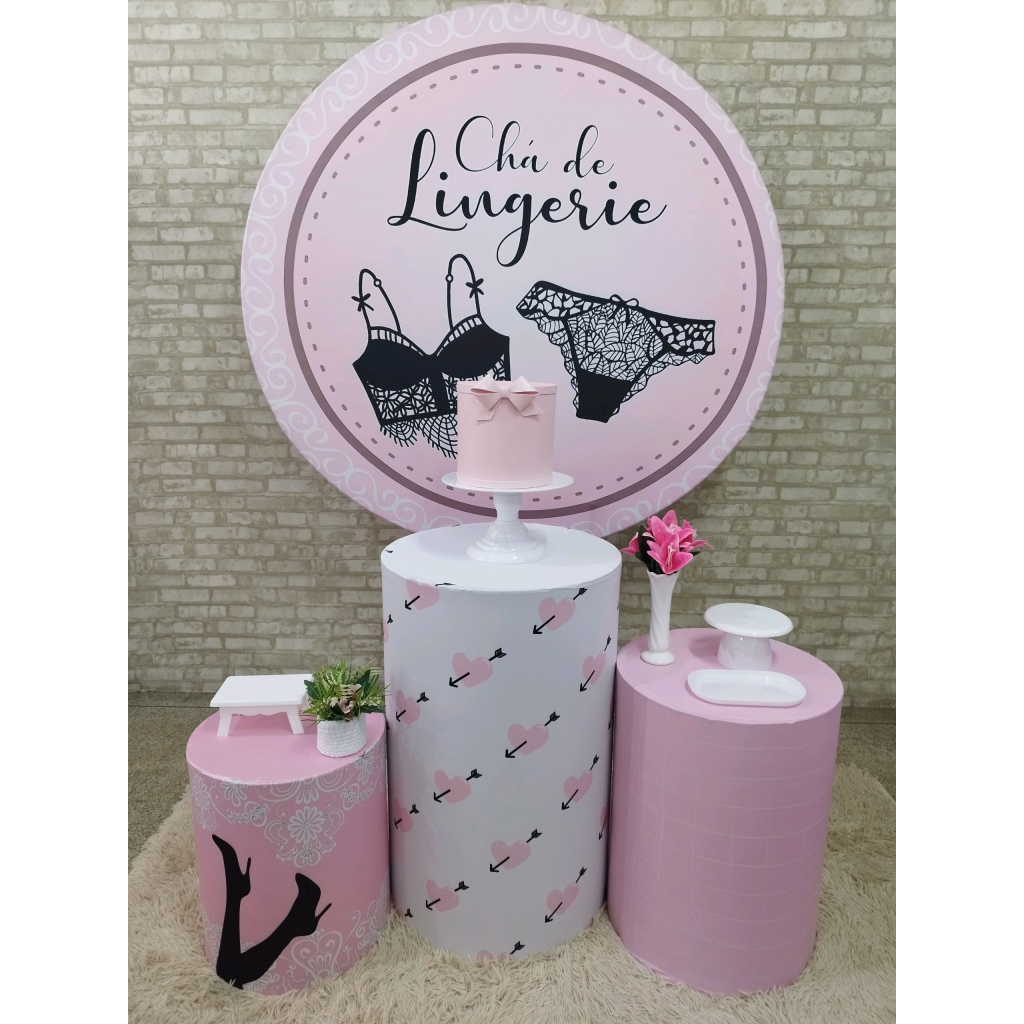 Kit Chá de Lingerie - Pegue e Monte Tesouro Encantando