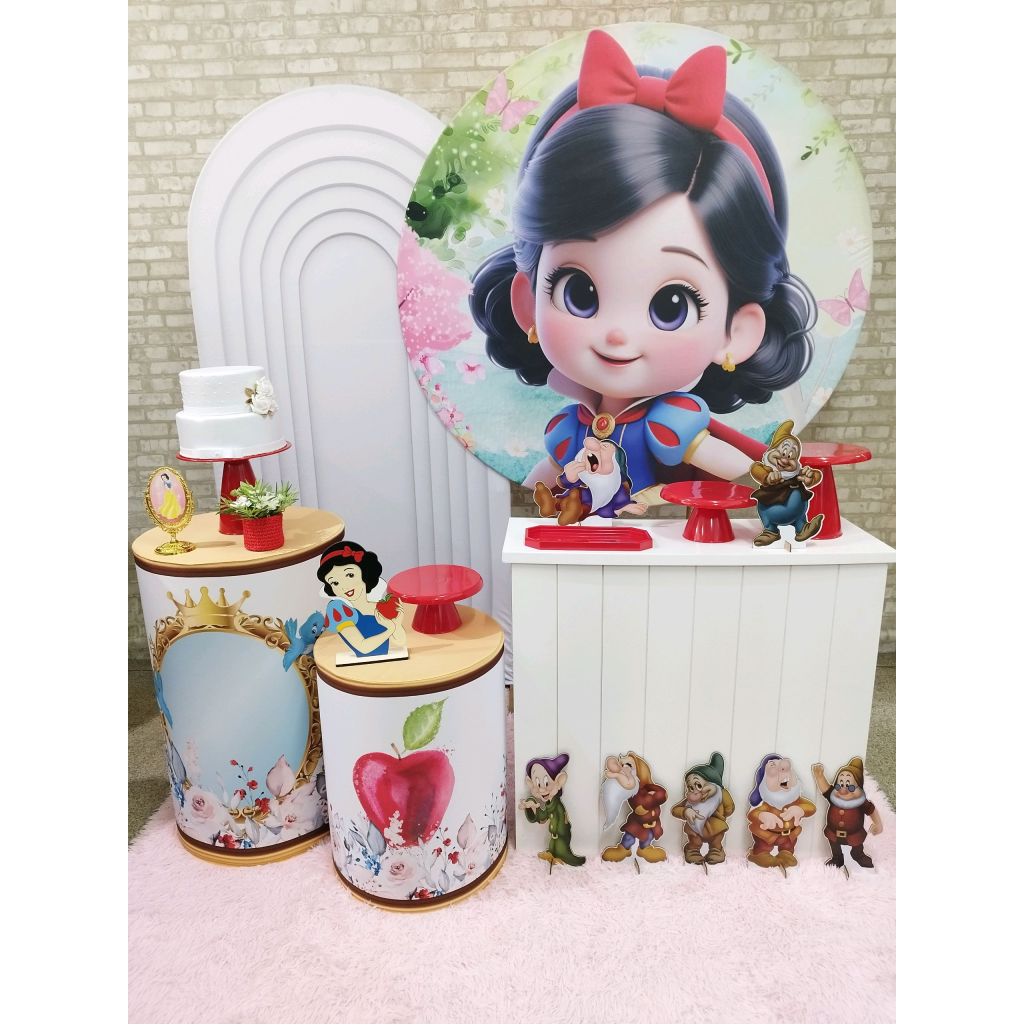 Kit Branca de Neve - Pegue e Monte Tesouro Encantando