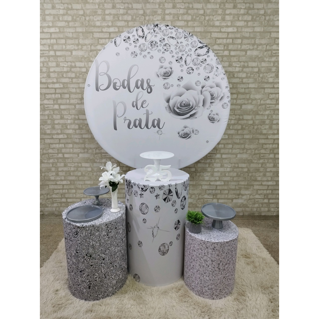 Kit Bodas de Prata - Pegue e Monte Tesouro Encantando