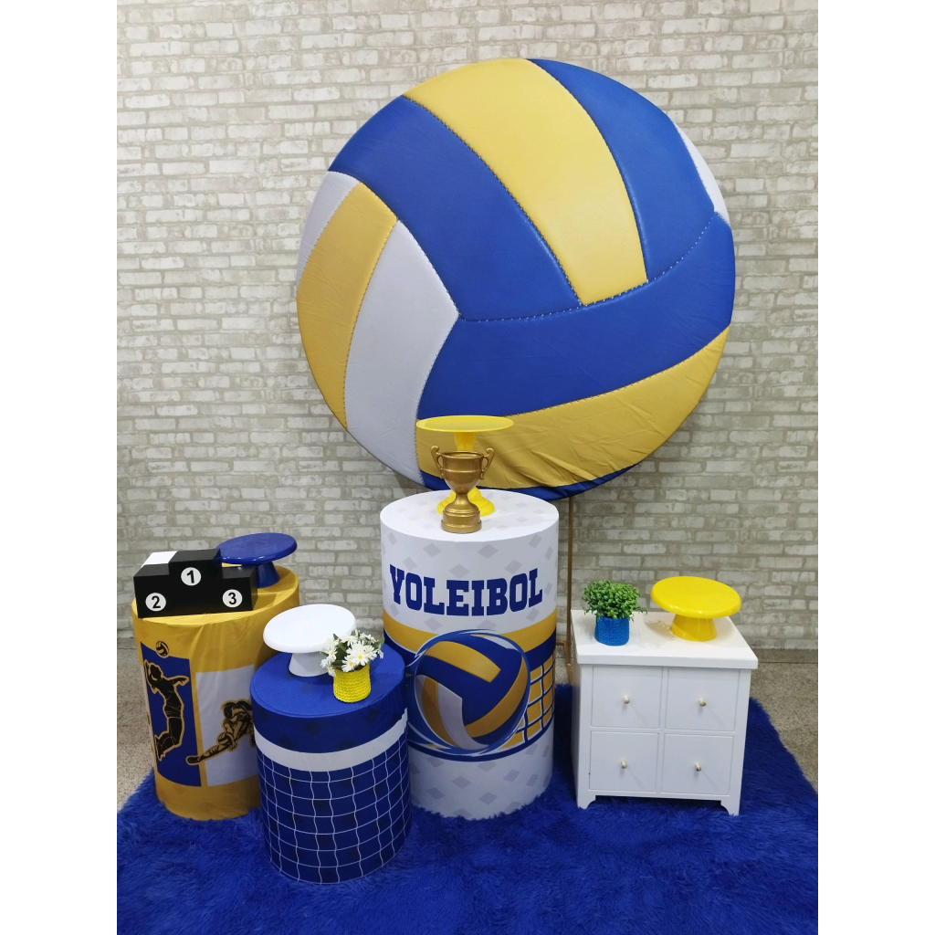 Kit Voleibol - Pegue e Monte Tesouro Encantando