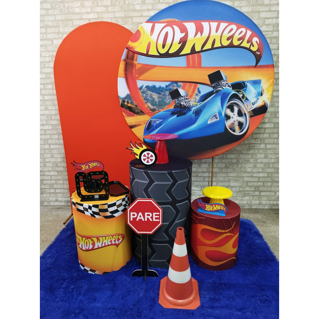Kit Hotwheels Hot Wheels - Pegue e Monte Tesouro Encantando