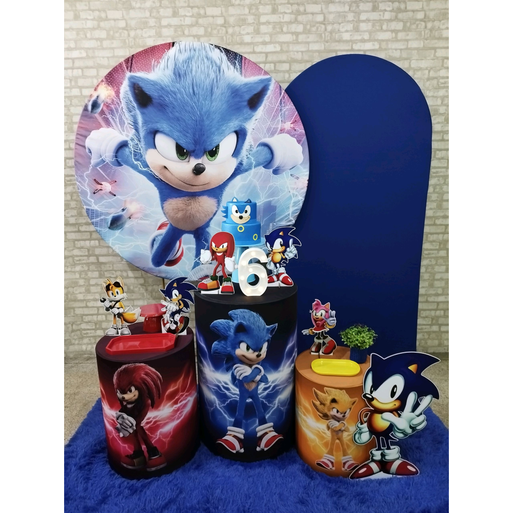 Kit Sonic - Pegue e Monte Tesouro Encantando