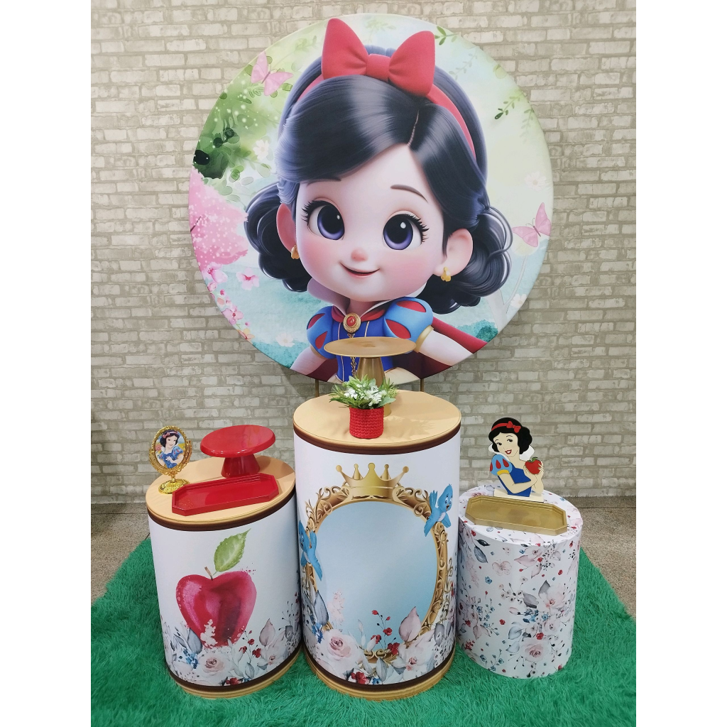 Kit Branca de Neve - Pegue e Monte Tesouro Encantando
