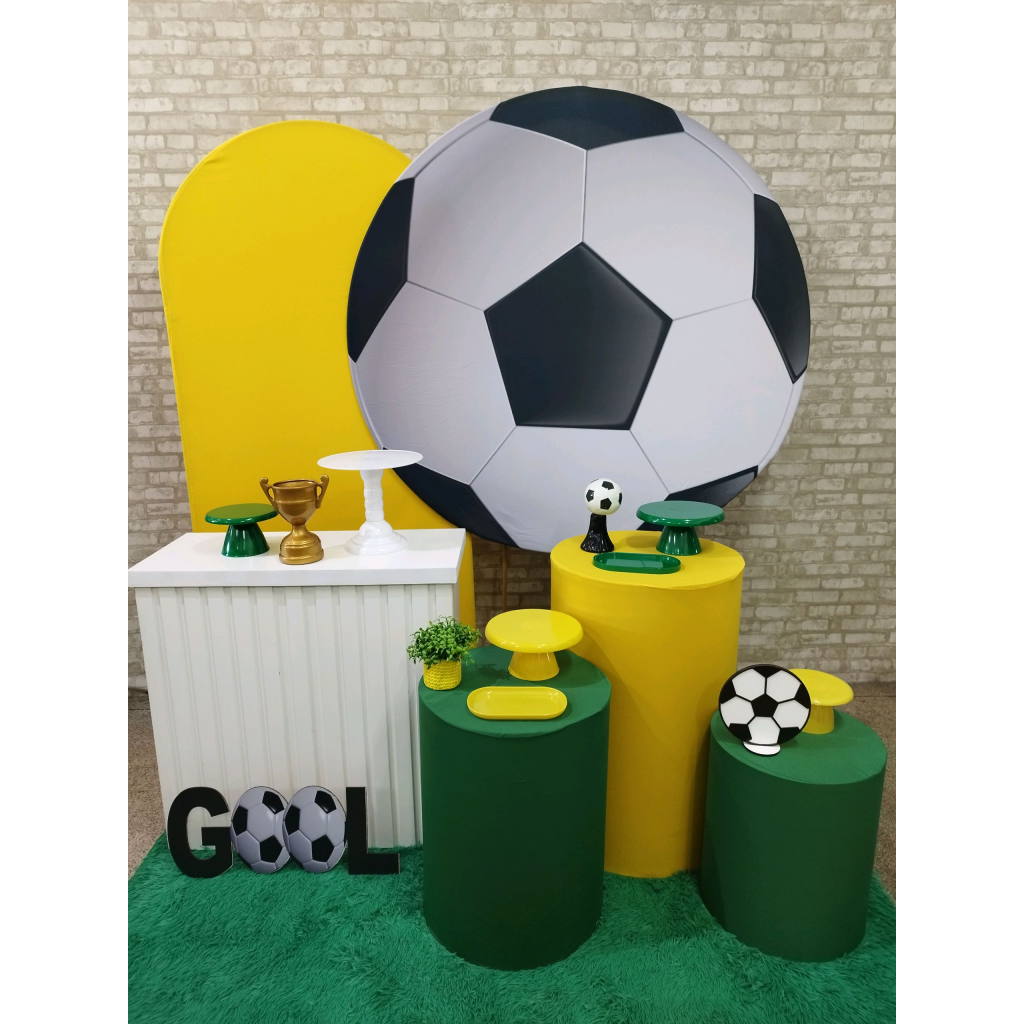 Kit Futebol Brasil Copa - Pegue e Monte Tesouro Encantando