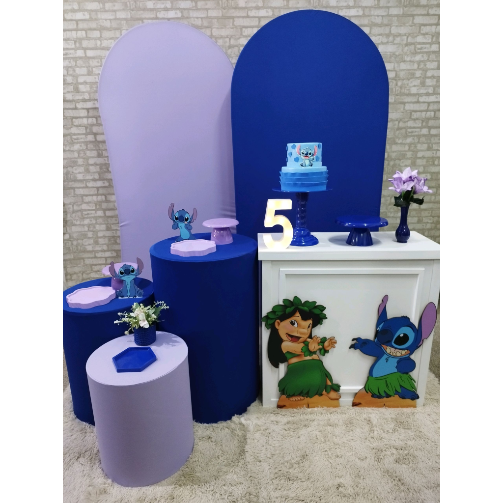 Kit Lilo E Stitch - Pegue e Monte Tesouro Encantando