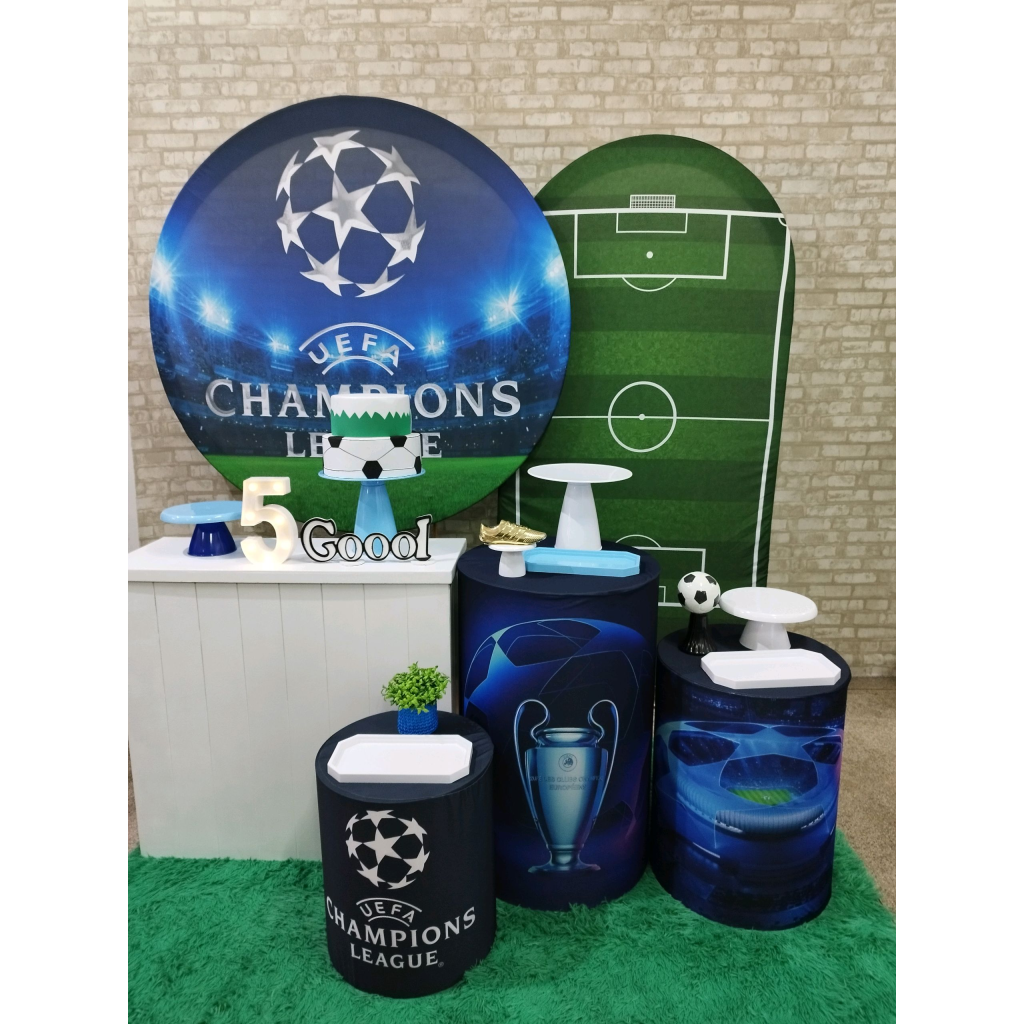 Kit Futebol Time Champions League - Pegue e Monte Tesouro Encantando
