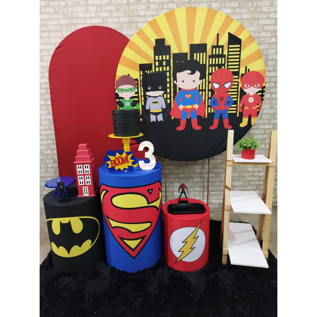 Kit Super Heróis - Pegue e Monte Tesouro Encantando