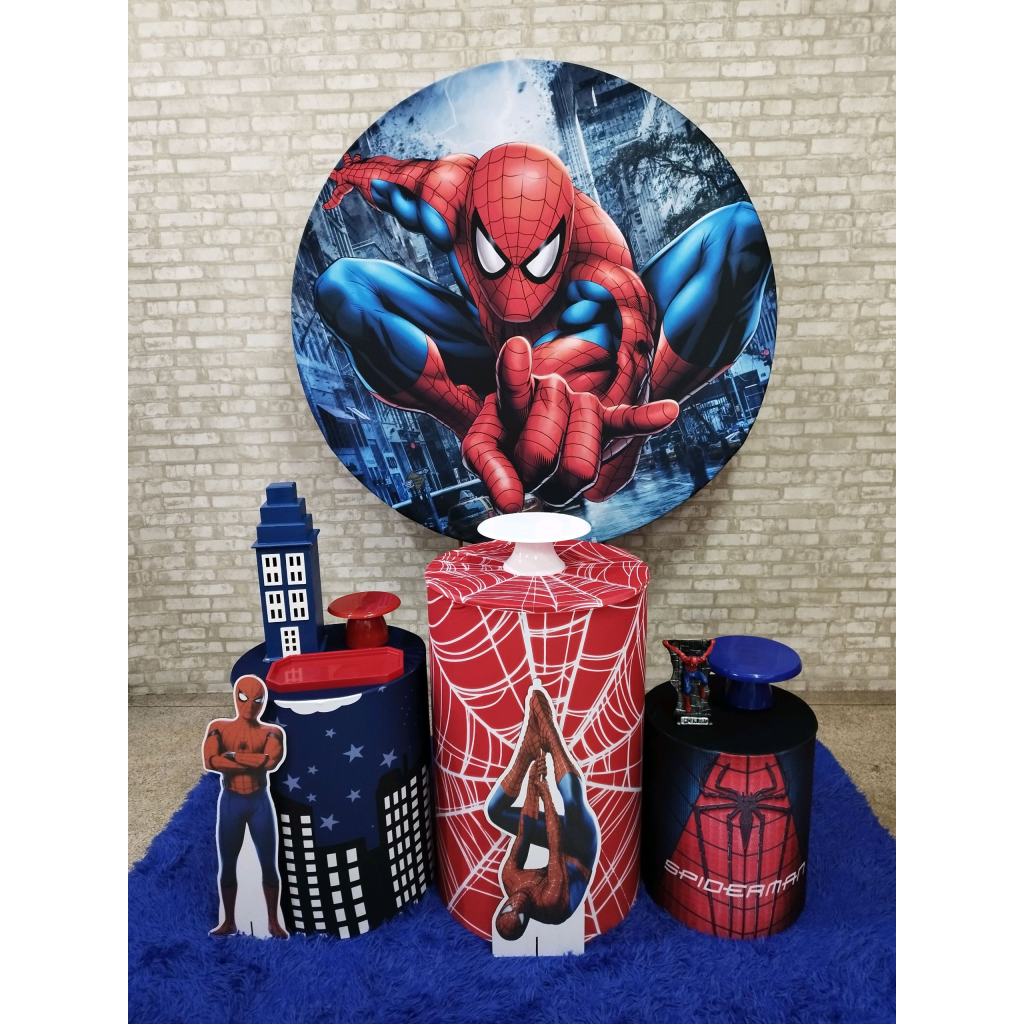 Kit Homem Aranha - Pegue e Monte Tesouro Encantando