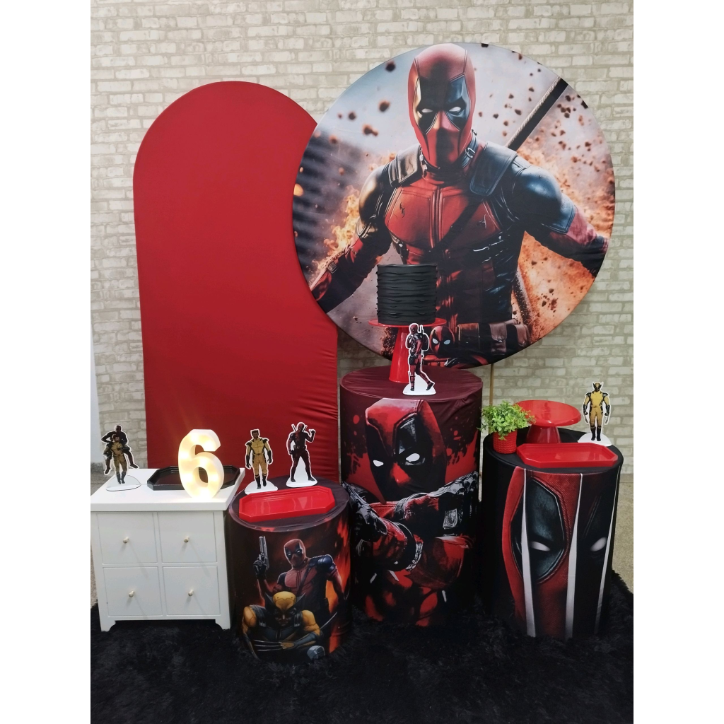 Kit Deadpool - Pegue e Monte Tesouro Encantando