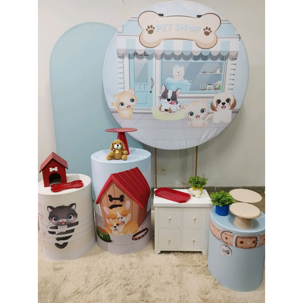 Kit Pets - Pegue e Monte Tesouro Encantando