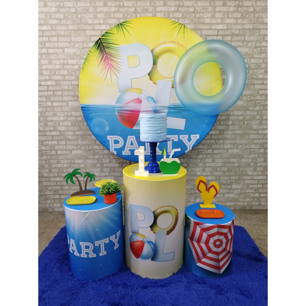 Kit Pool Party - Pegue e Monte Tesouro Encantando