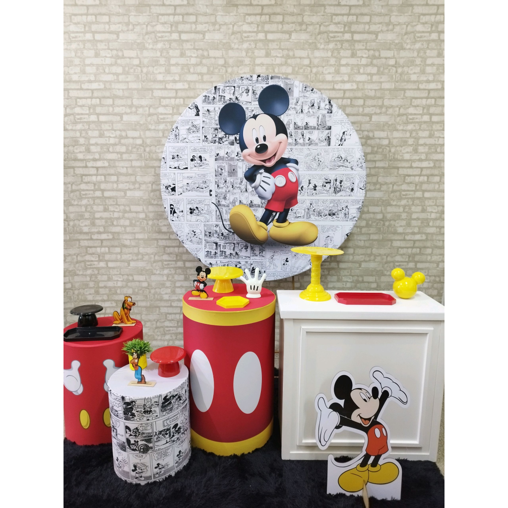 Kit Mickey - Pegue e Monte Tesouro Encantando