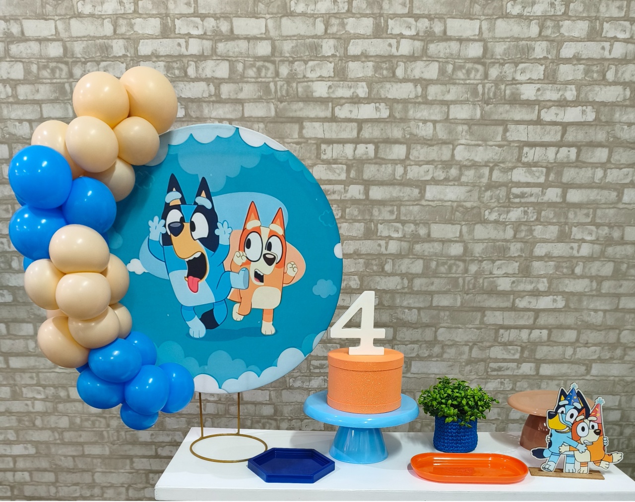 Mini Kit Bluey - Pegue e Monte Tesouro Encantado