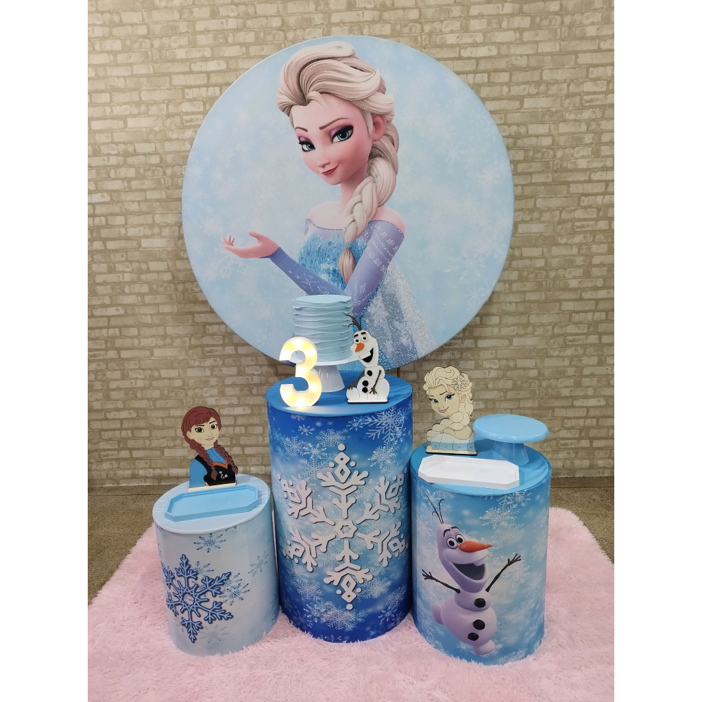 Kit Frozen Elza - Pegue e Monte Tesouro Encantando