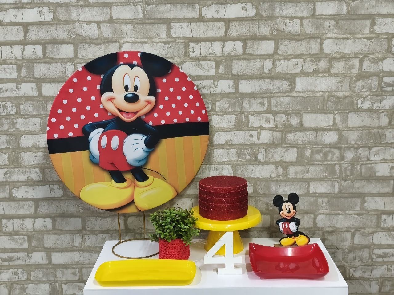 Mini Kit Mickey - Pegue e Monte Tesouro Encantado