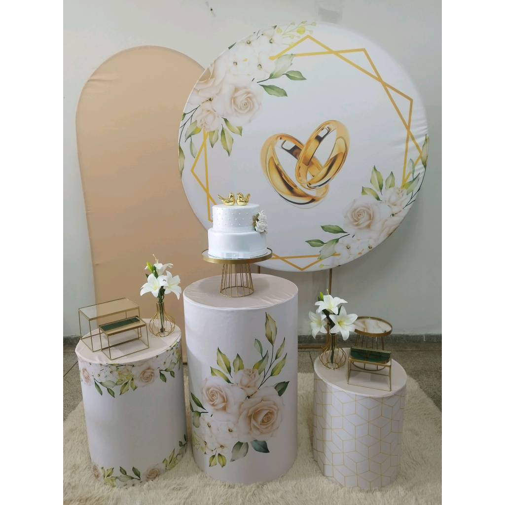 Kit Casamento/Noivado/Bodas - Pegue e Monte Tesouro Encantando