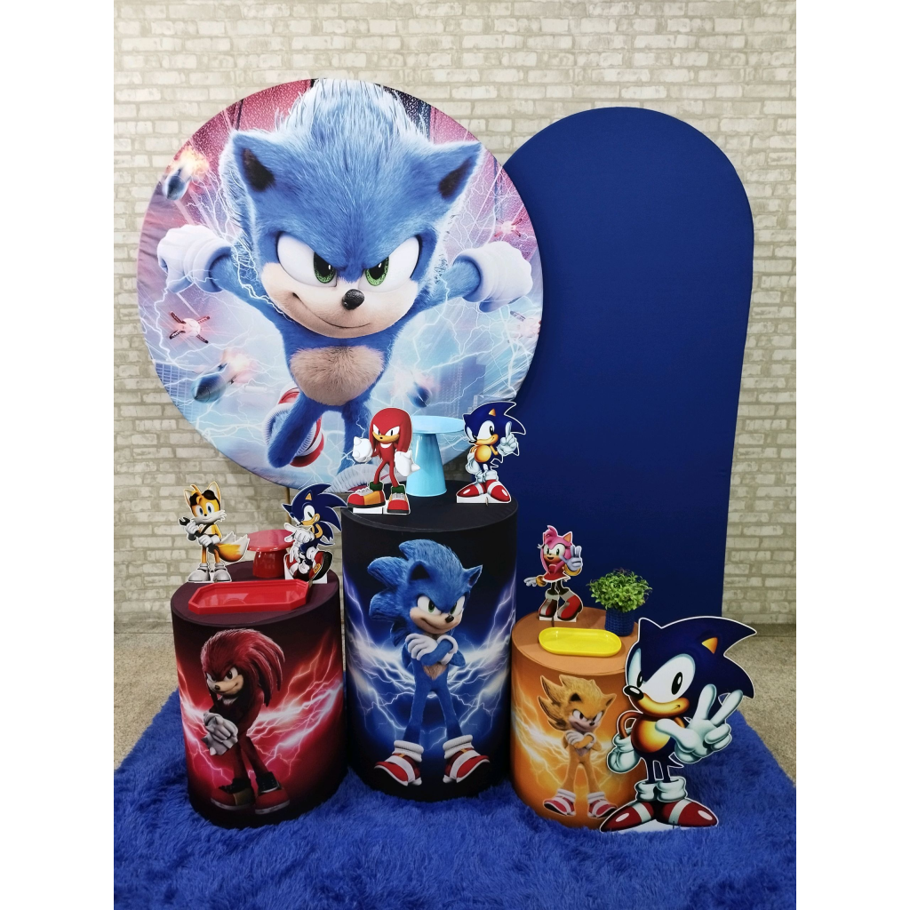 Kit Sonic - Pegue e Monte Tesouro Encantando