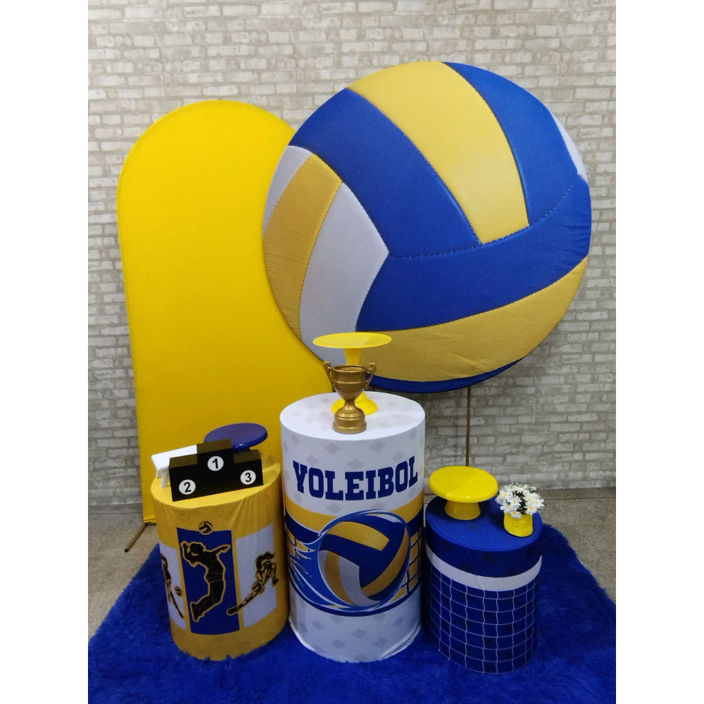 Kit Voleibol - Pegue e Monte Tesouro Encantando