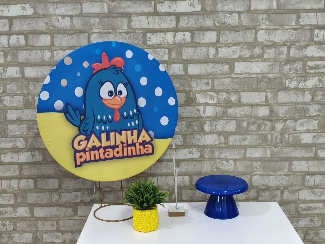 Mini Kit Galinha Pintadinha - Pegue e Monte Tesouro Encantado