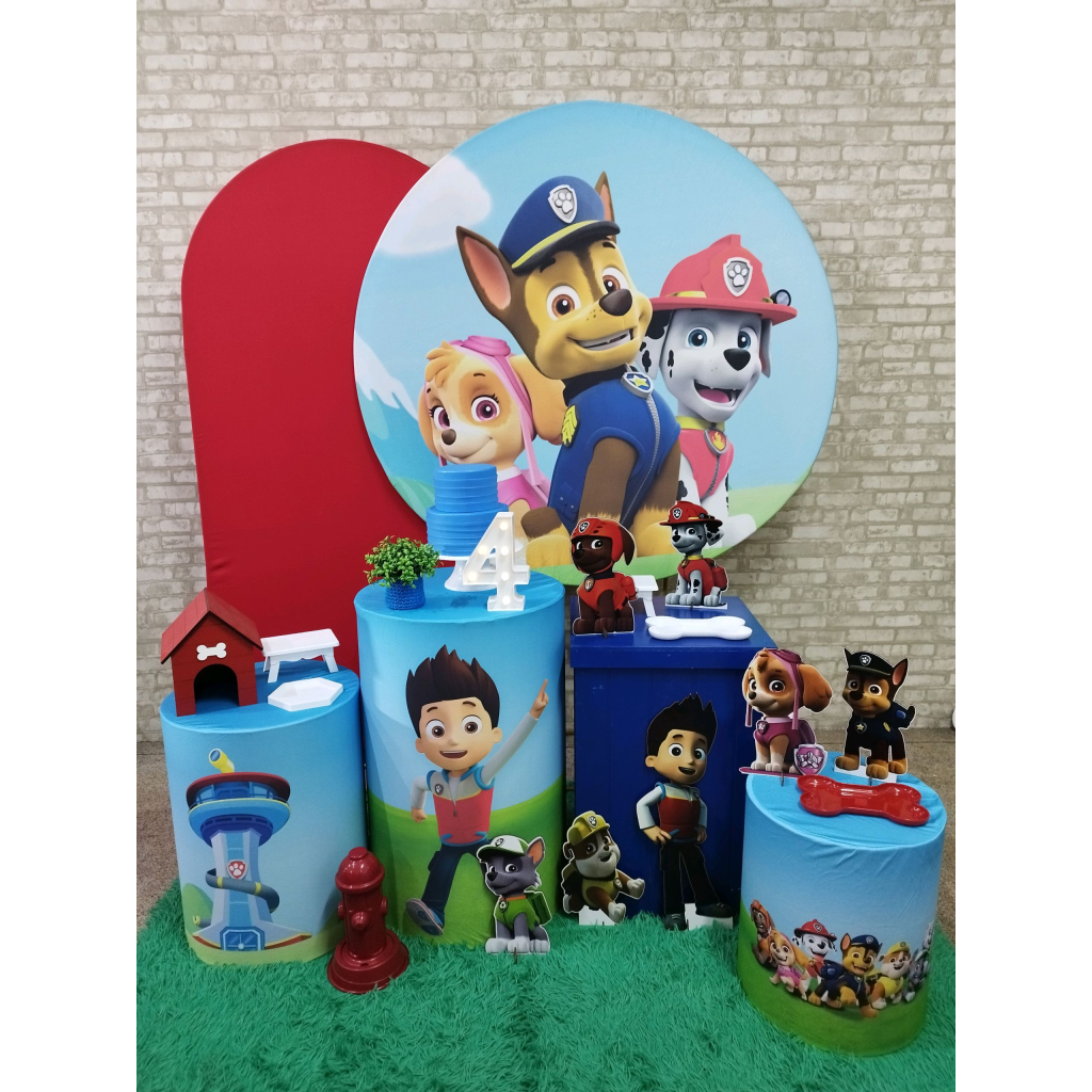 Kit Patrulha Canina - Pegue e Monte Tesouro Encantando