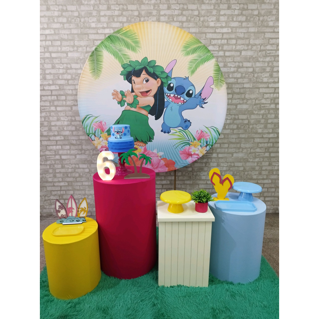 Kit Lilo E Stitch - Pegue e Monte Tesouro Encantando