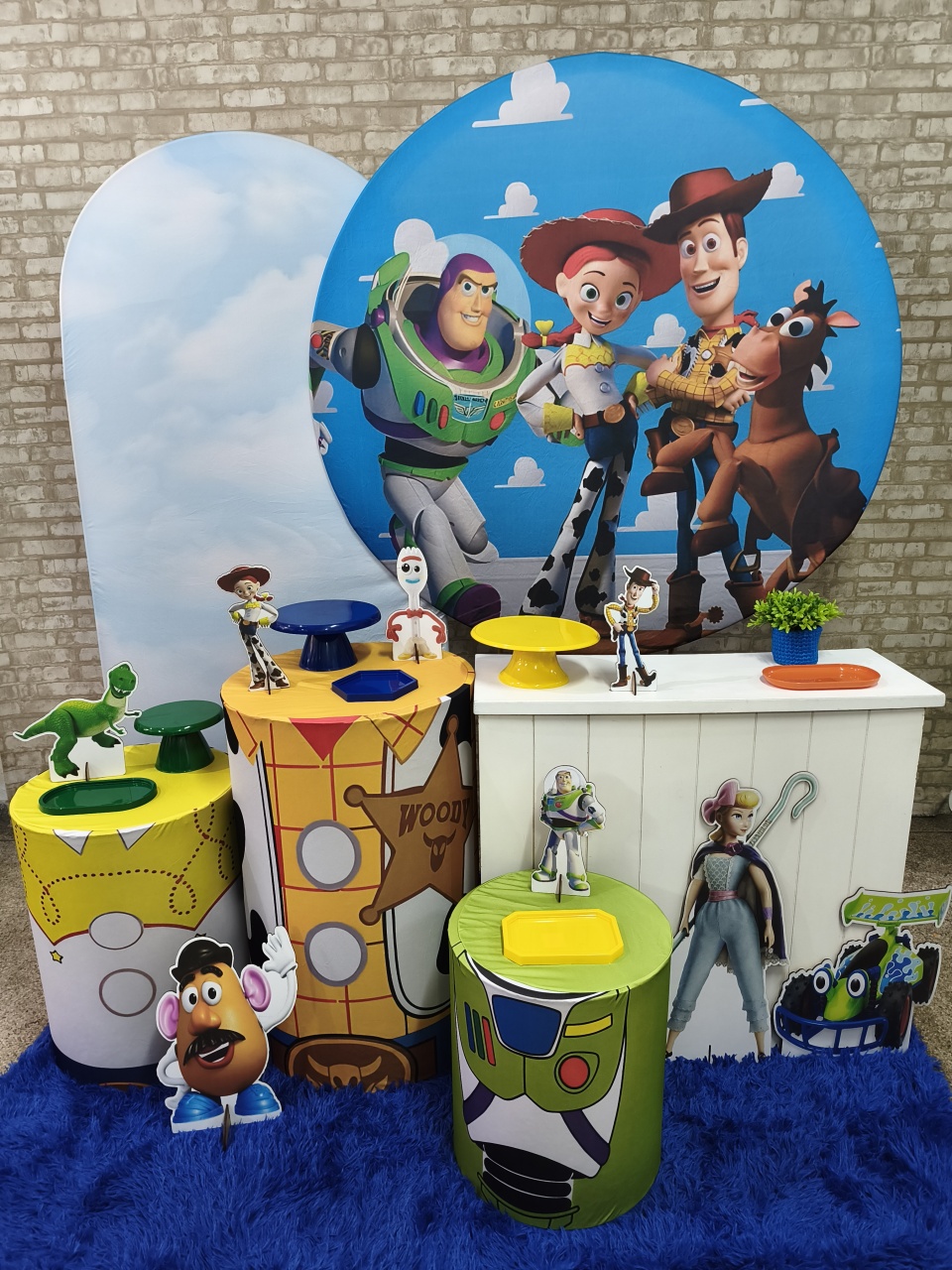 Kit Toy Story - Pegue e Monte Tesouro Encantando