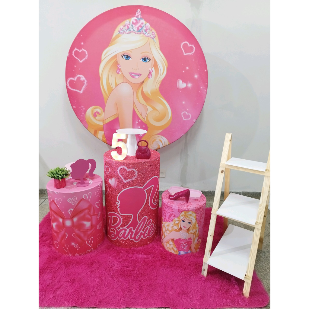 Kit Barbie - Pegue e Monte Tesouro Encantando