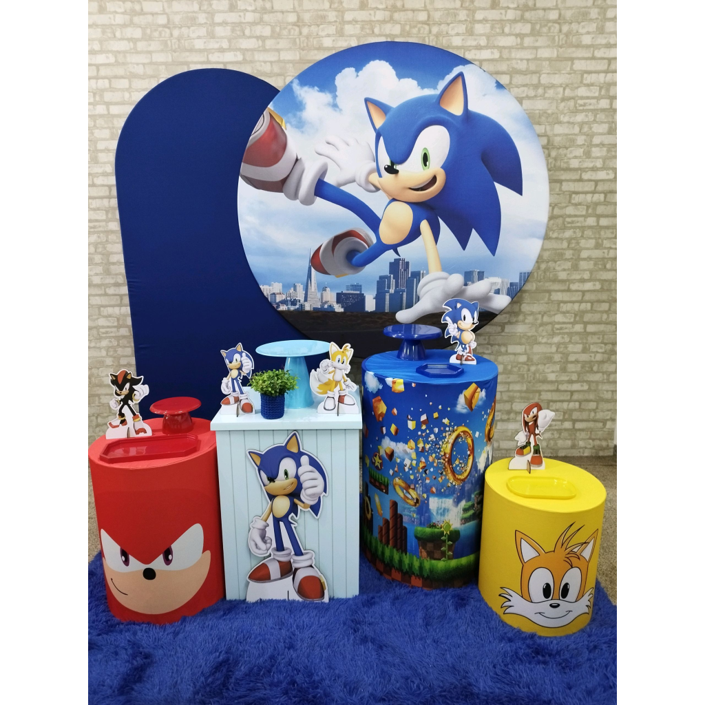 Kit Sonic - Pegue e Monte Tesouro Encantando