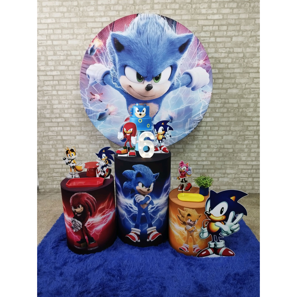 Kit Sonic - Pegue e Monte Tesouro Encantando