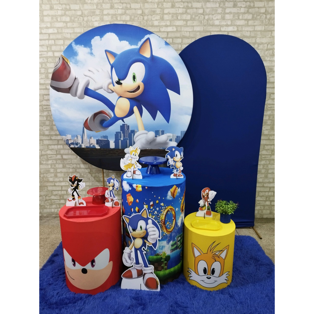 Kit Sonic - Pegue e Monte Tesouro Encantando
