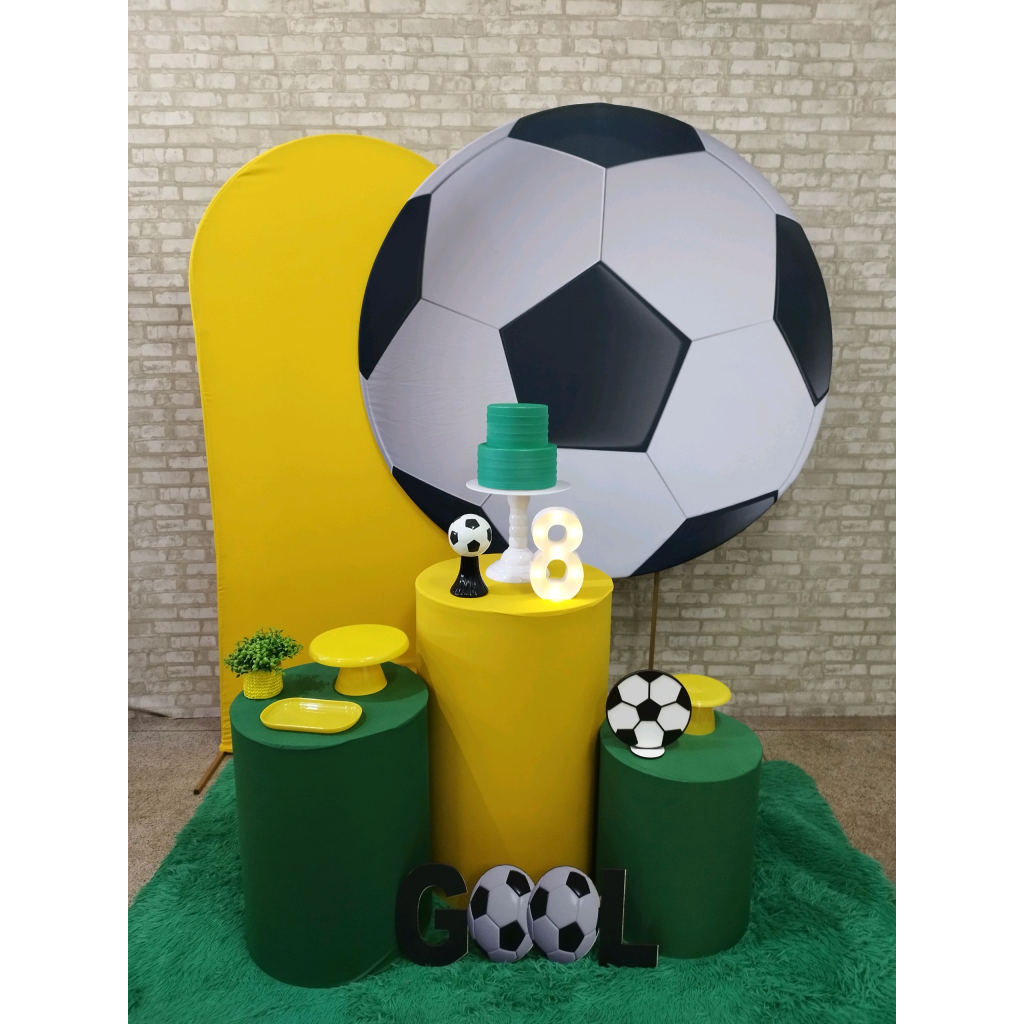 Kit 1 Futebol Brasil Copa - Pegue e Monte Tesouro Encantando