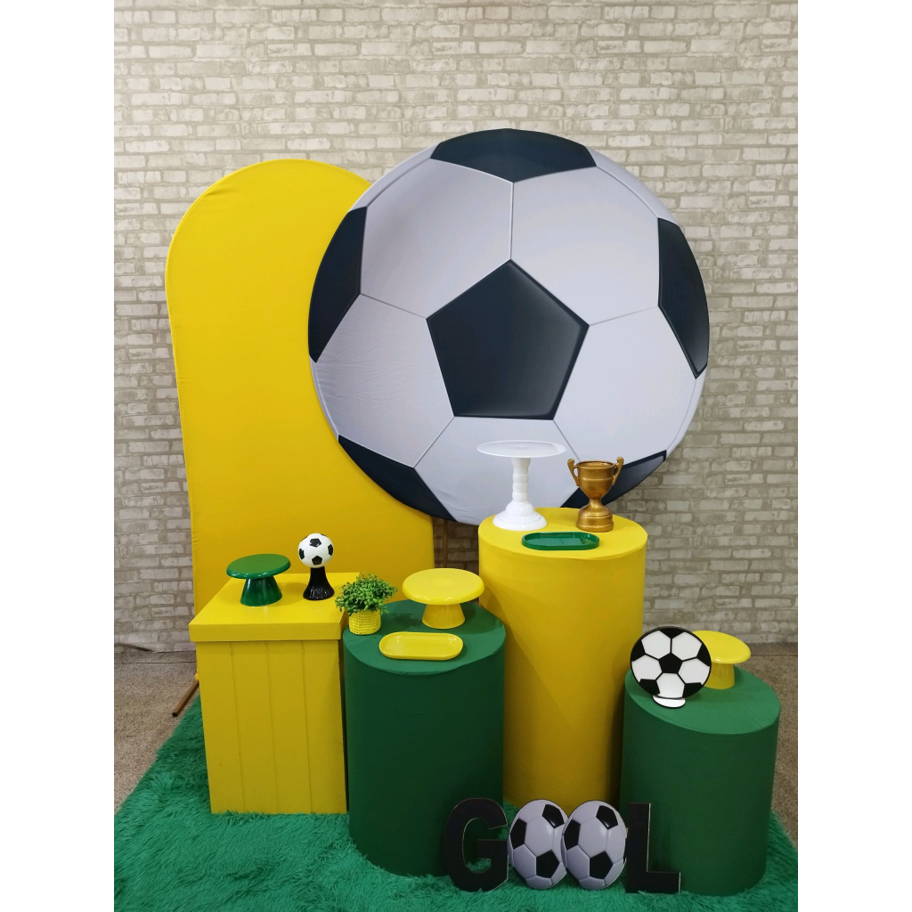 Kit 1 Futebol Brasil Copa - Pegue e Monte Tesouro Encantando
