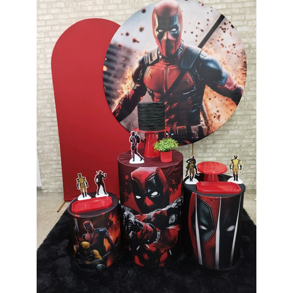 Kit Deadpool - Pegue e Monte Tesouro Encantando