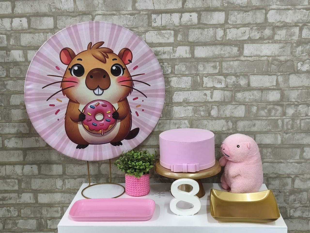 Mini Kit Capivara - Pegue e Monte Tesouro Encantado