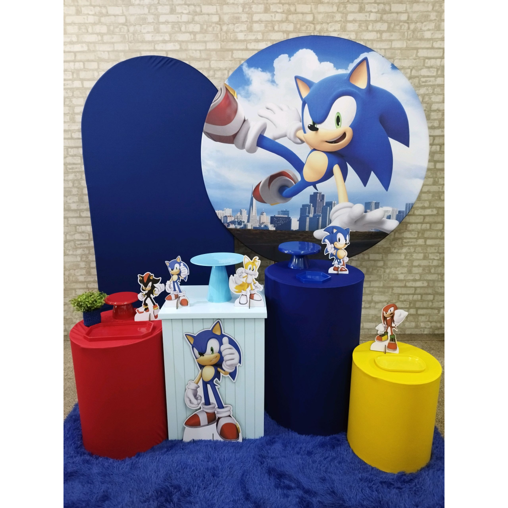 Kit Sonic - Pegue e Monte Tesouro Encantando