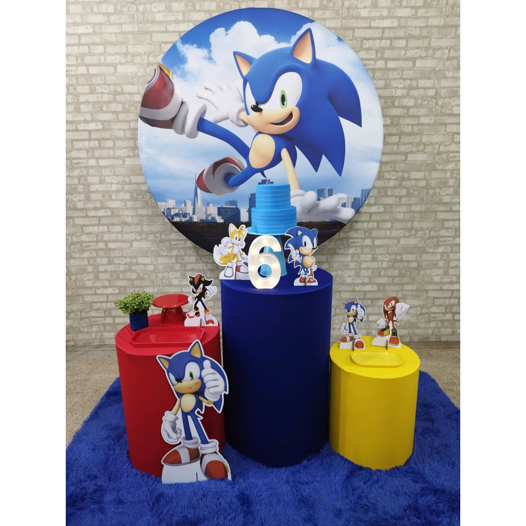 Kit Sonic - Pegue e Monte Tesouro Encantando