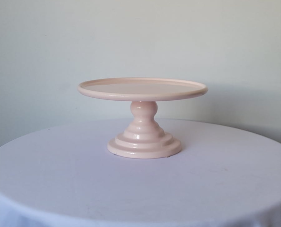 Boleira Alta Rosa Claro - AcervodosSonhos 