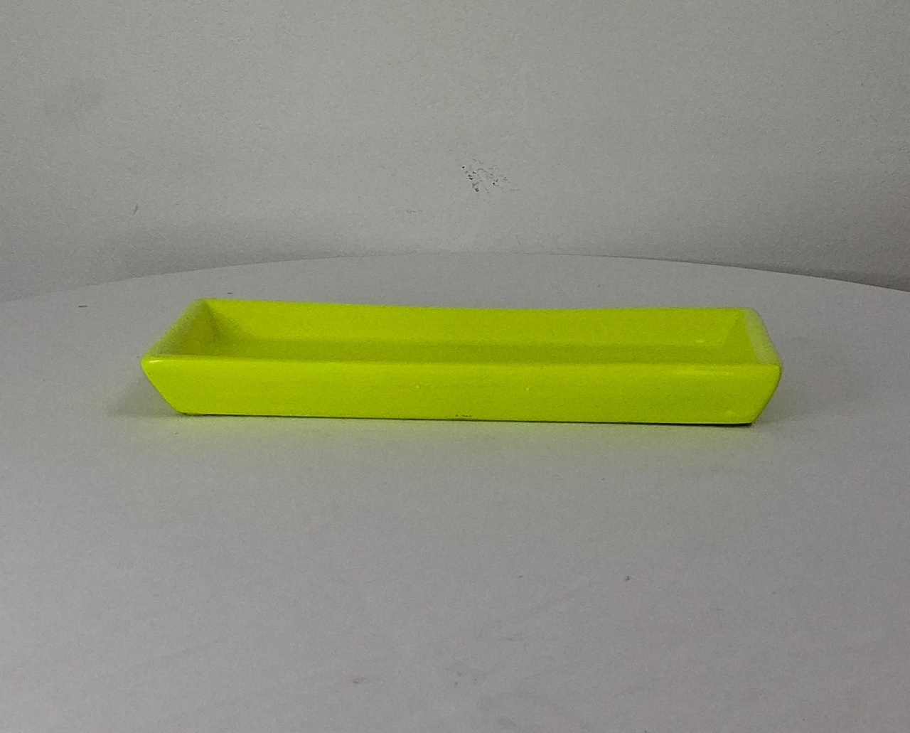 Bandeja Reta Amarelo Neon - AcervodosSonhos 