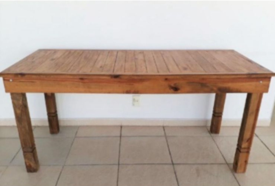 Mesa 1.80 Madeira - AcervodosSonhos 