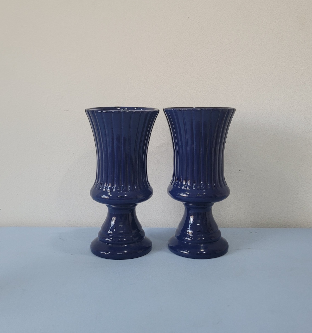 Vaso Azul Marinho M - AcervodosSonhos 