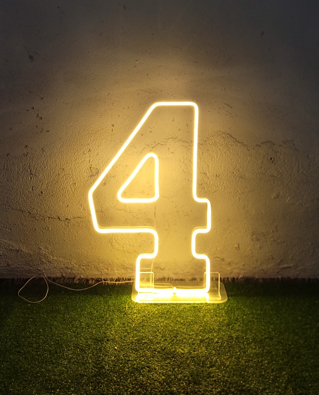 Número 4 Led - AcervodosSonhos 