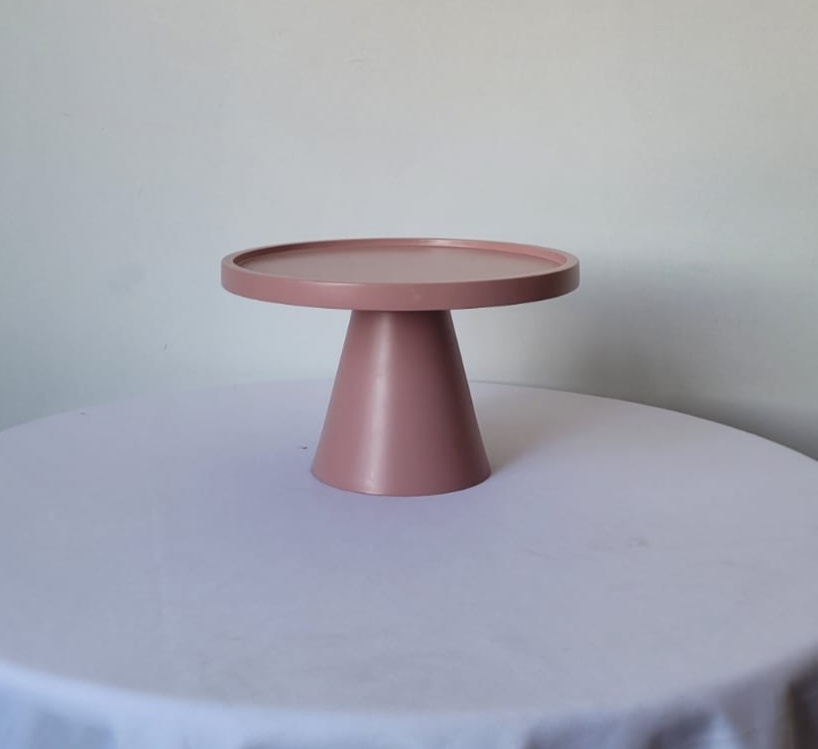 Bandeja Alta Rose - AcervodosSonhos 