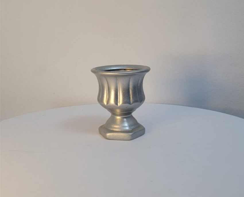 Vaso Prata P - AcervodosSonhos 