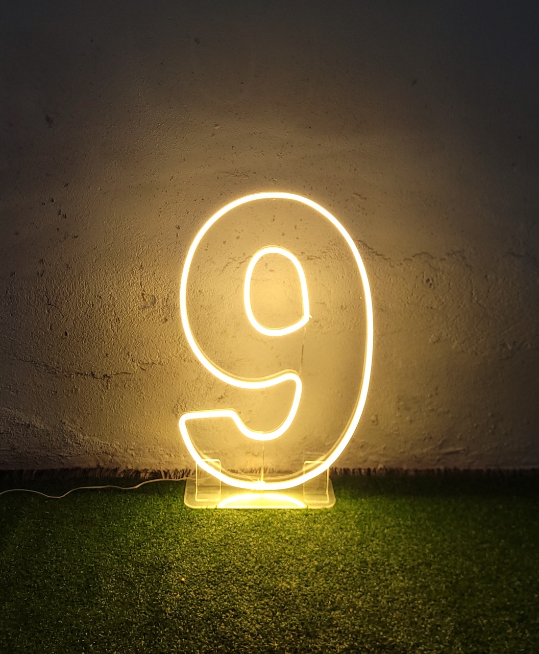 Número 9 Led - AcervodosSonhos 
