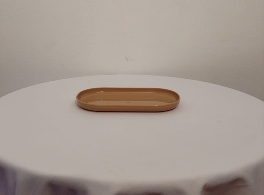 Bandeja Oval Caramelo  - AcervodosSonhos 