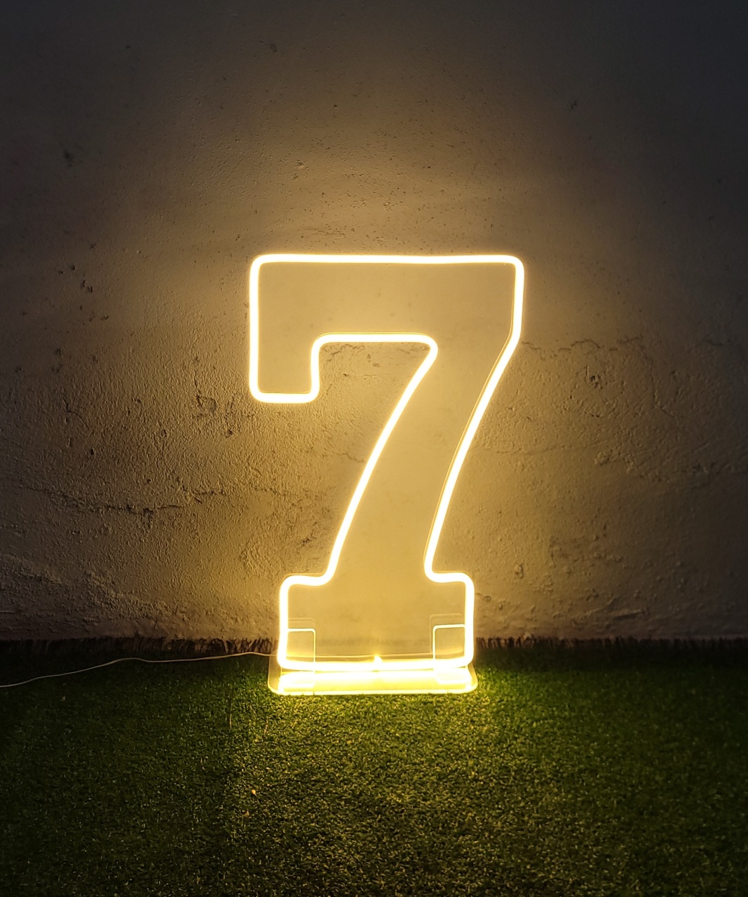 Número 7 Led - AcervodosSonhos 